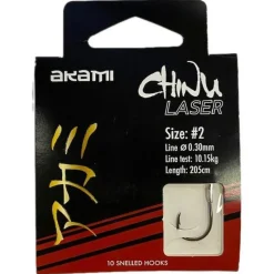 Akami Anzuelo montado Chinu Laser