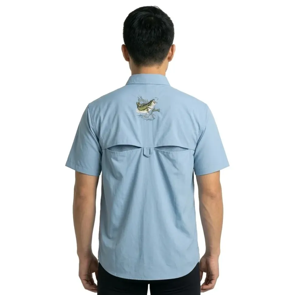 Al Agnew Camisa de manga corta AA Bass Short Tech