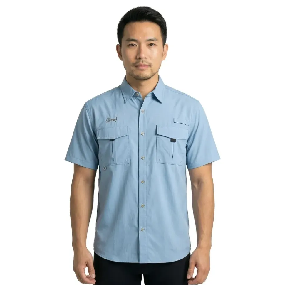 Al Agnew Camisa de manga corta AA Bass Short Tech