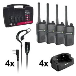 Albrecht Walkie-talkie Tectalk worker 3 4 unidades