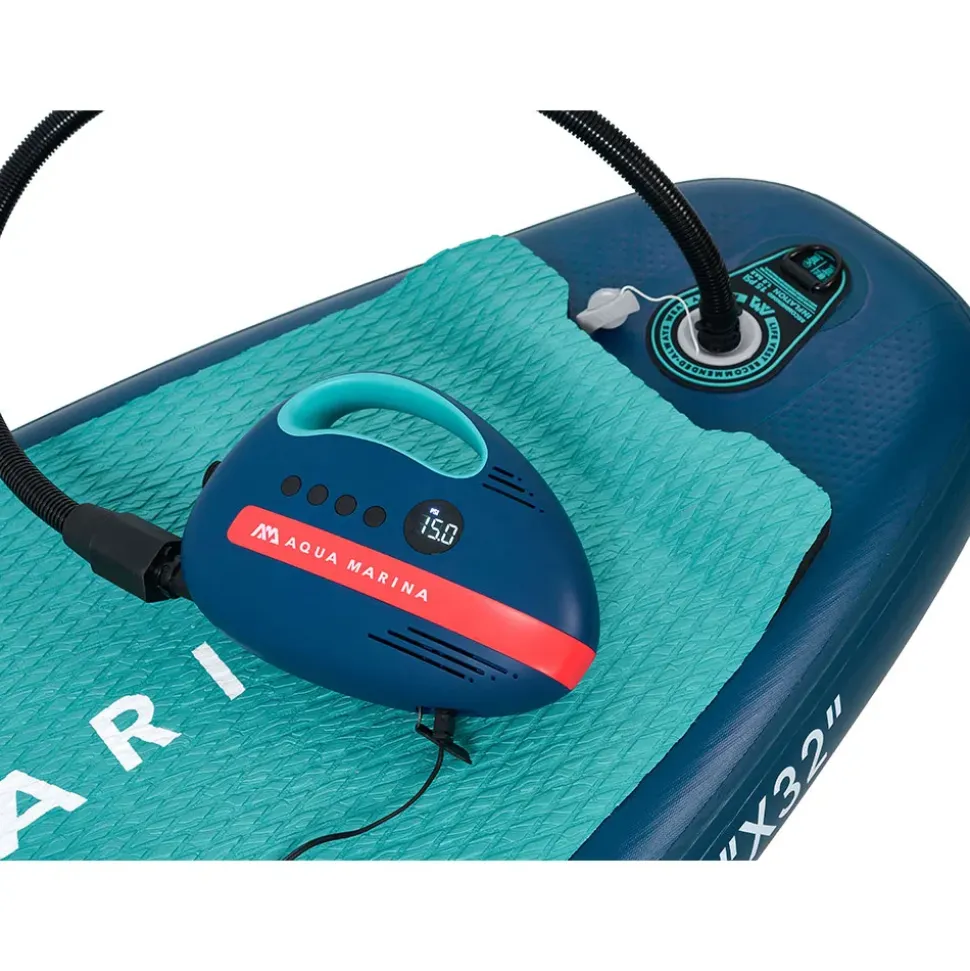 Aqua Marina Bomba de aire eléctrica portátil Turbo ep-t20 12v 20psi