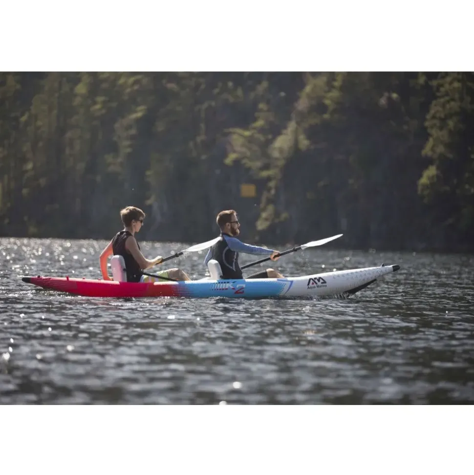 Aqua Marina Conjunto de Kayak Inflable Steam K2 Professional