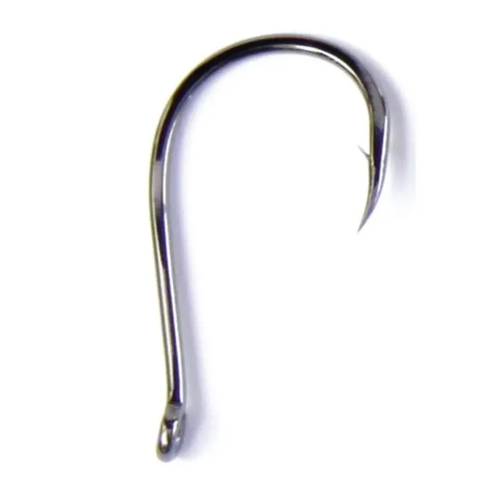 Asari Anzuelo simple con ojal con muerte Chinu Laser Carbon