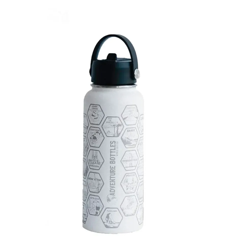 Awesome Maps Botella térmica Adventure world 1l