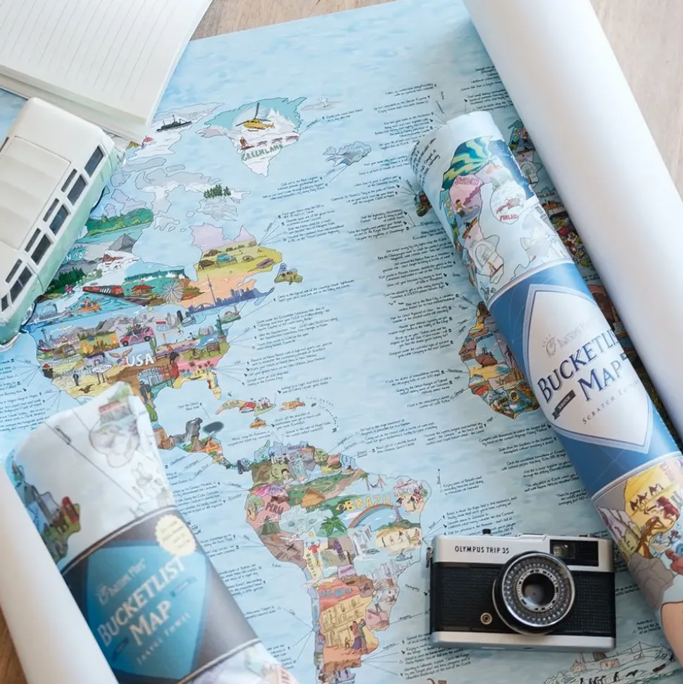 Awesome Maps Mapa Bucketlist