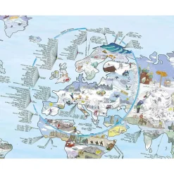 Awesome Maps Mapa de Snowtrip Mejores Montañas para Esquiar y Snowboard