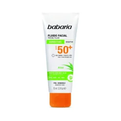 Babaria Crema solar antimanchas y antiarrugas SPF50+ 75ml