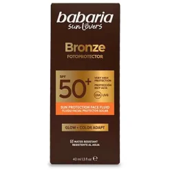Babaria Fluido Protector Solar Bronce SPF 50 40Ml