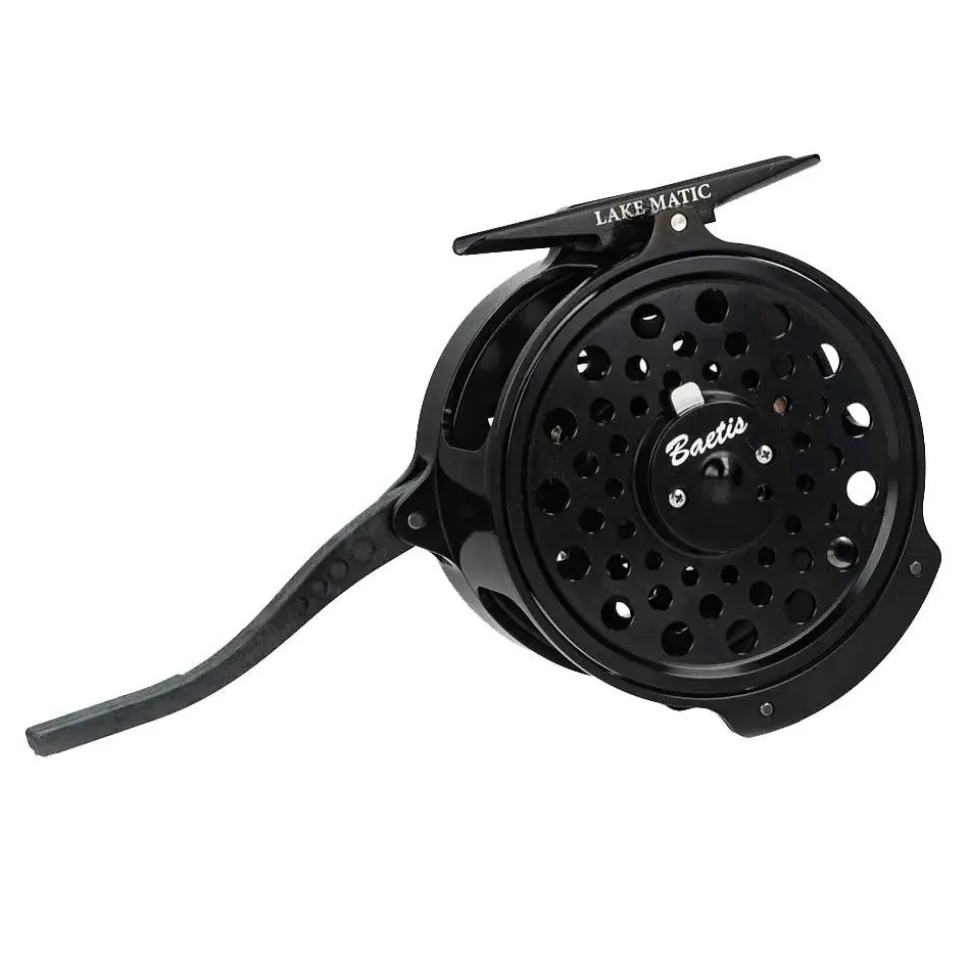 Baetis Carrete mosca Lake Matic