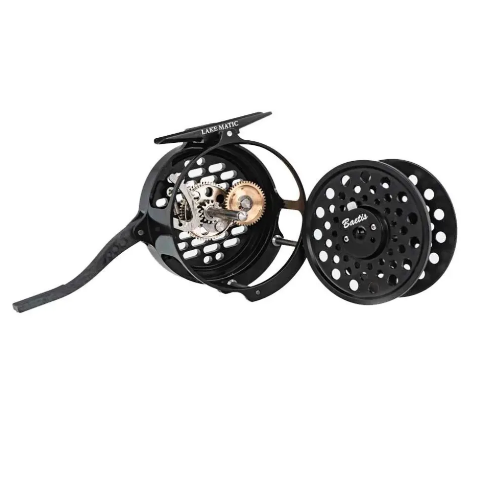 Baetis Carrete mosca Lake Matic