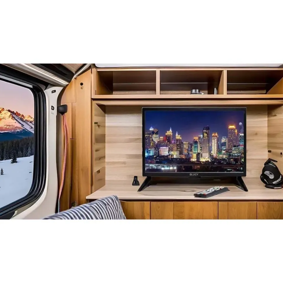 Blugy Televisor LED HD Smart 19`` 1366x768 píxeles 12V