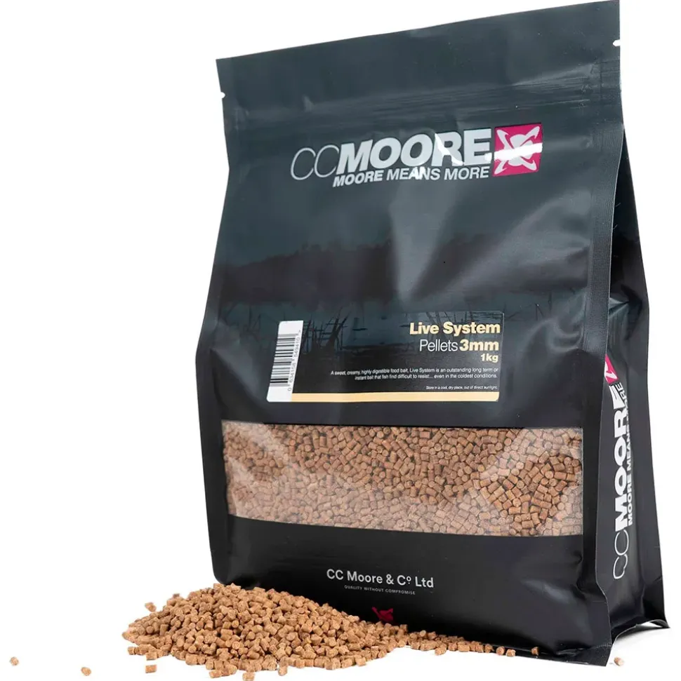 Ccmoore Pellets para pesca Live System 1kg
