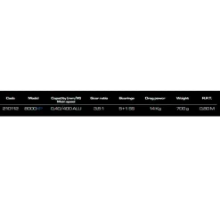 Cinnetic Carrete de jigging Big XP CRBK