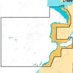 C-map Descubre la tarjeta X de las costas de Europa occidental