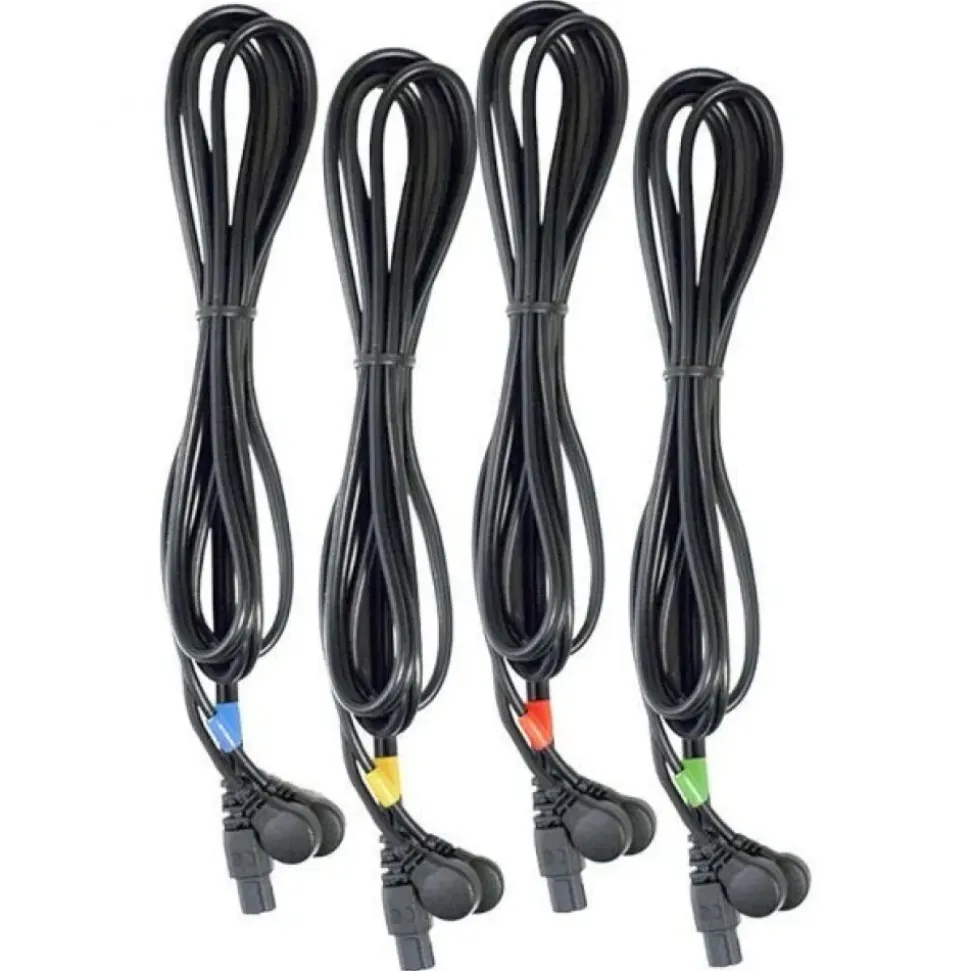 Compex Cables de Presión 6P 4 unidades