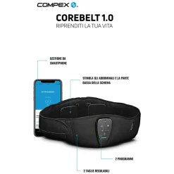 Compex Cinturón de masaje Corebelt 1.0