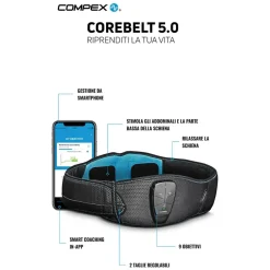 Compex Cinturón de masaje Corebelt 5.0