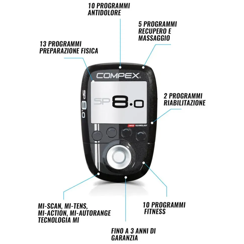 Compex Electroestimulador SP 8.0