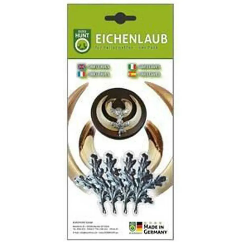 Eurohunt Figura de hojas de roble 4 unidades