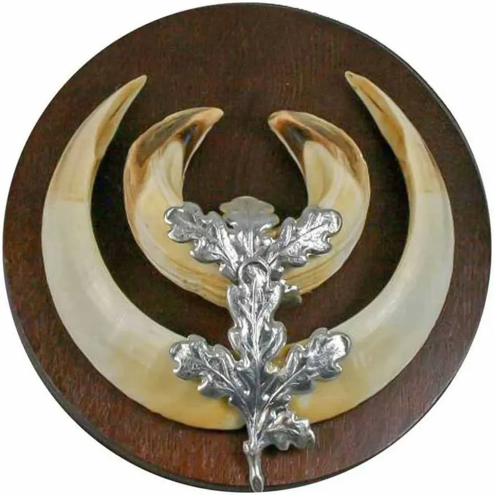 Eurohunt Figura de hojas de roble 4 unidades