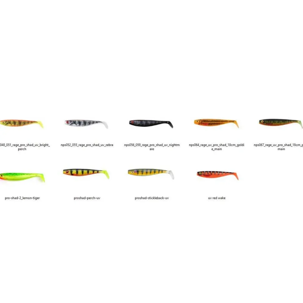 Fox Rage Vinilo Pro Shad 230 mm