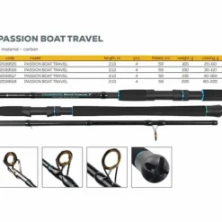 Golden Catch Caña siluro Passion Boat Travel