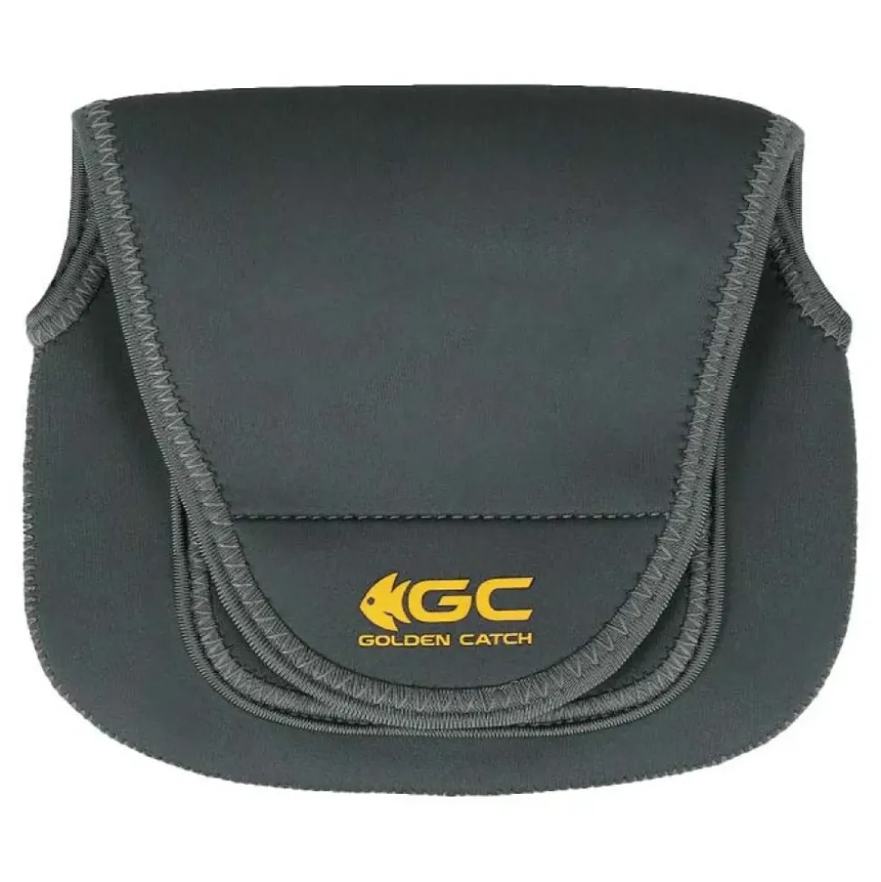 Golden Catch Estuche para carrete de pesca Neoprene L