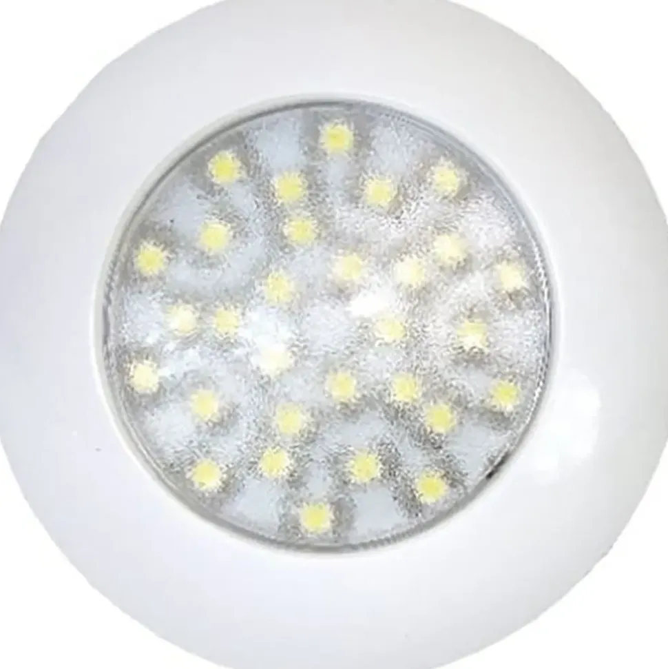 Goldenship Luz LED de cortesía empotrada IP67 75 mm 12-24V 1W