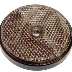 Goldenship Reflector redondo blanco