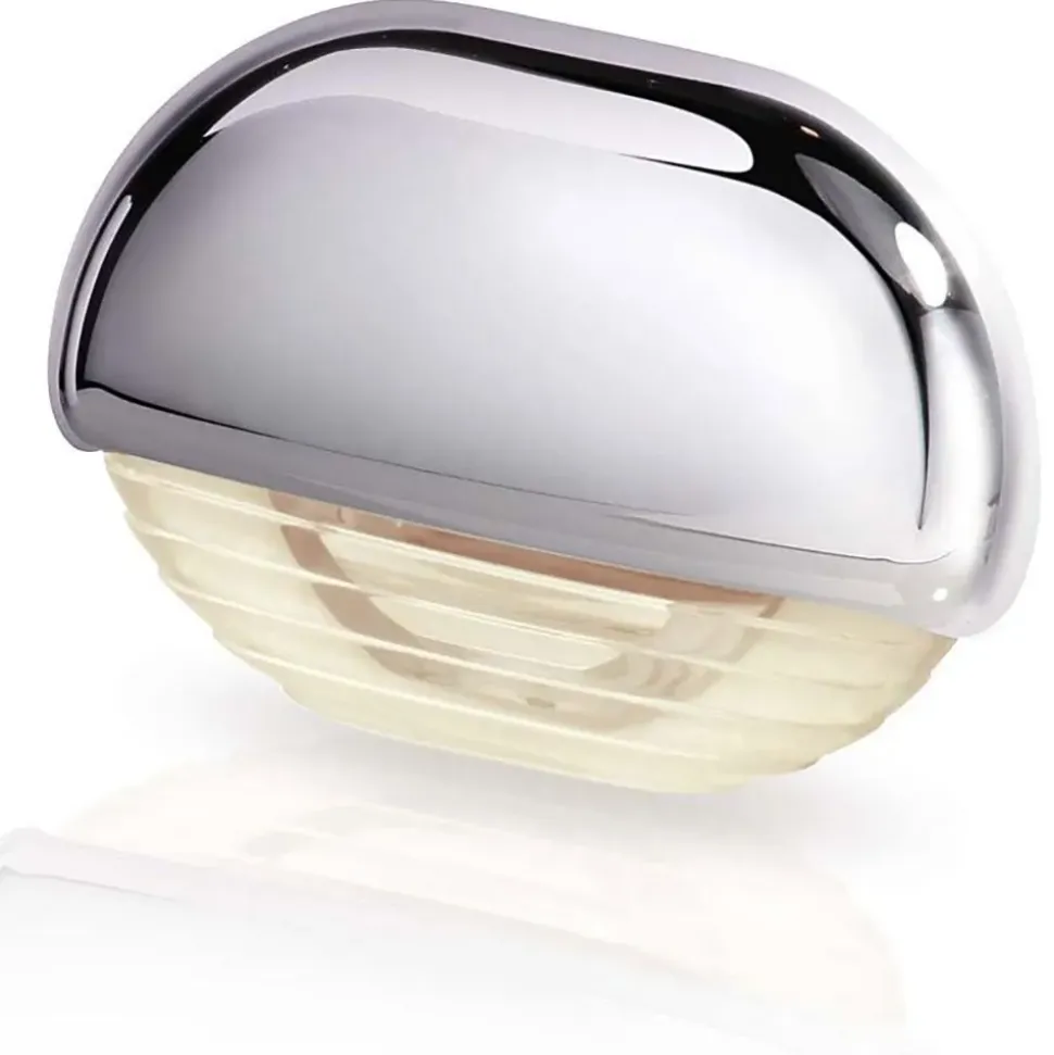 Hella Marine Luz de cortesía cromada blanca cálida 0.5W