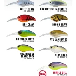 Herakles Crankbait Hypno MR Floating 14.5g 56 mm