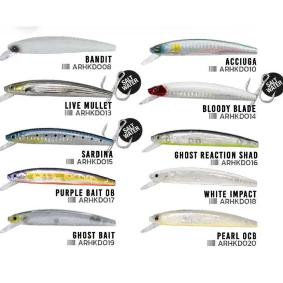 Herakles Minnow Snake Suspending 9g 95 mm