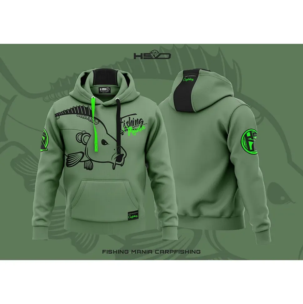 Hotspot Design Sudadera con capucha Carpfishing Mania