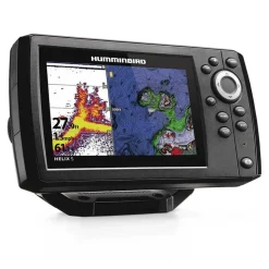 Humminbird Plotter con transductor y cartografía Helix 5 Chirp GPS G3 5´´