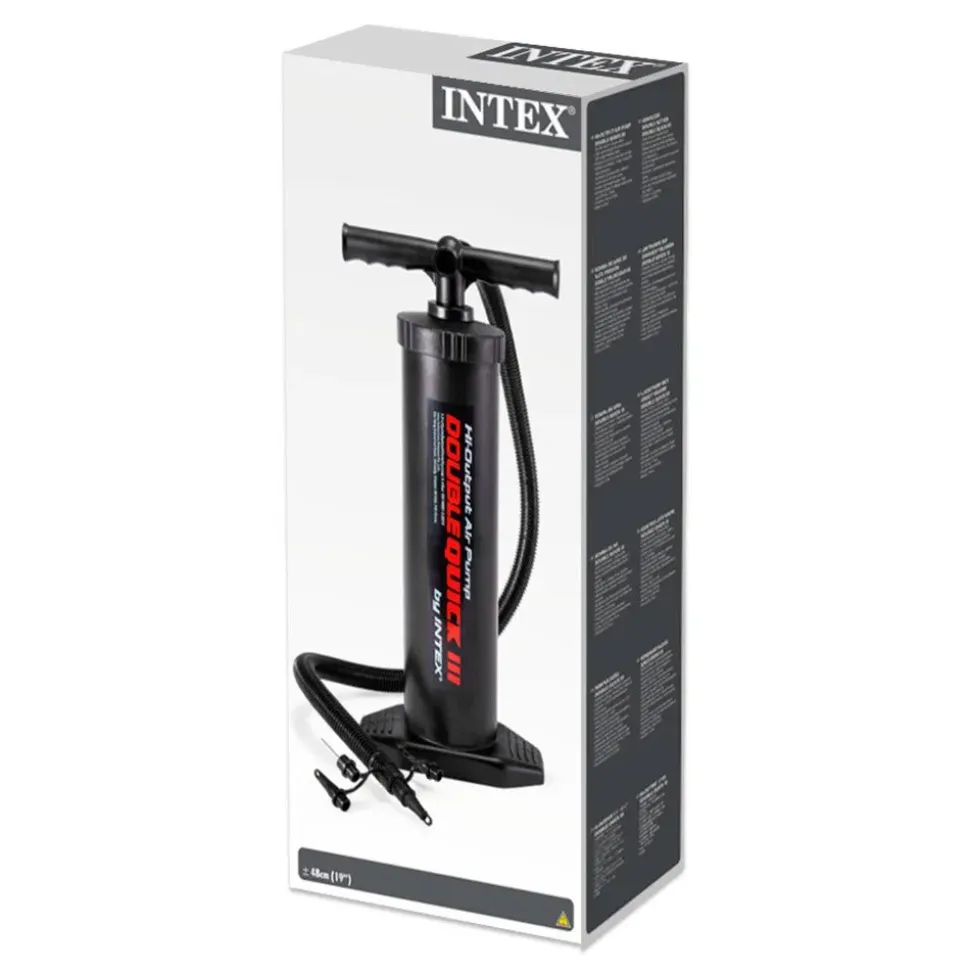 Intex Bomba Manual Doble Rápida III