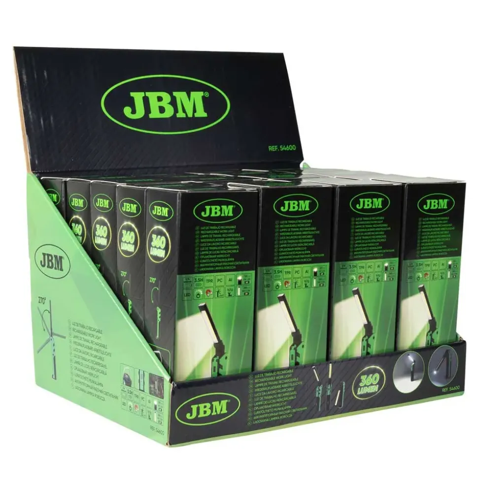 JBM Linterna Mini Articulated Magnetic Led 360Lm
