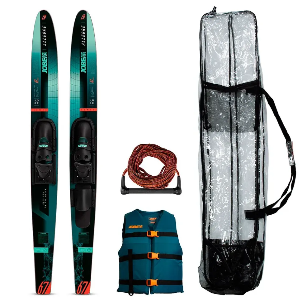 Jobe Juego de Esquís Acuáticos Allegre 59´´ combo package