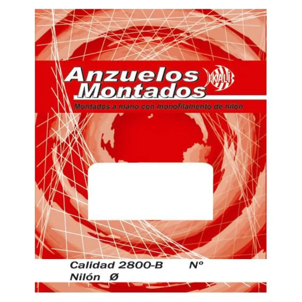 Kali Anzuelo montado 2800 BR