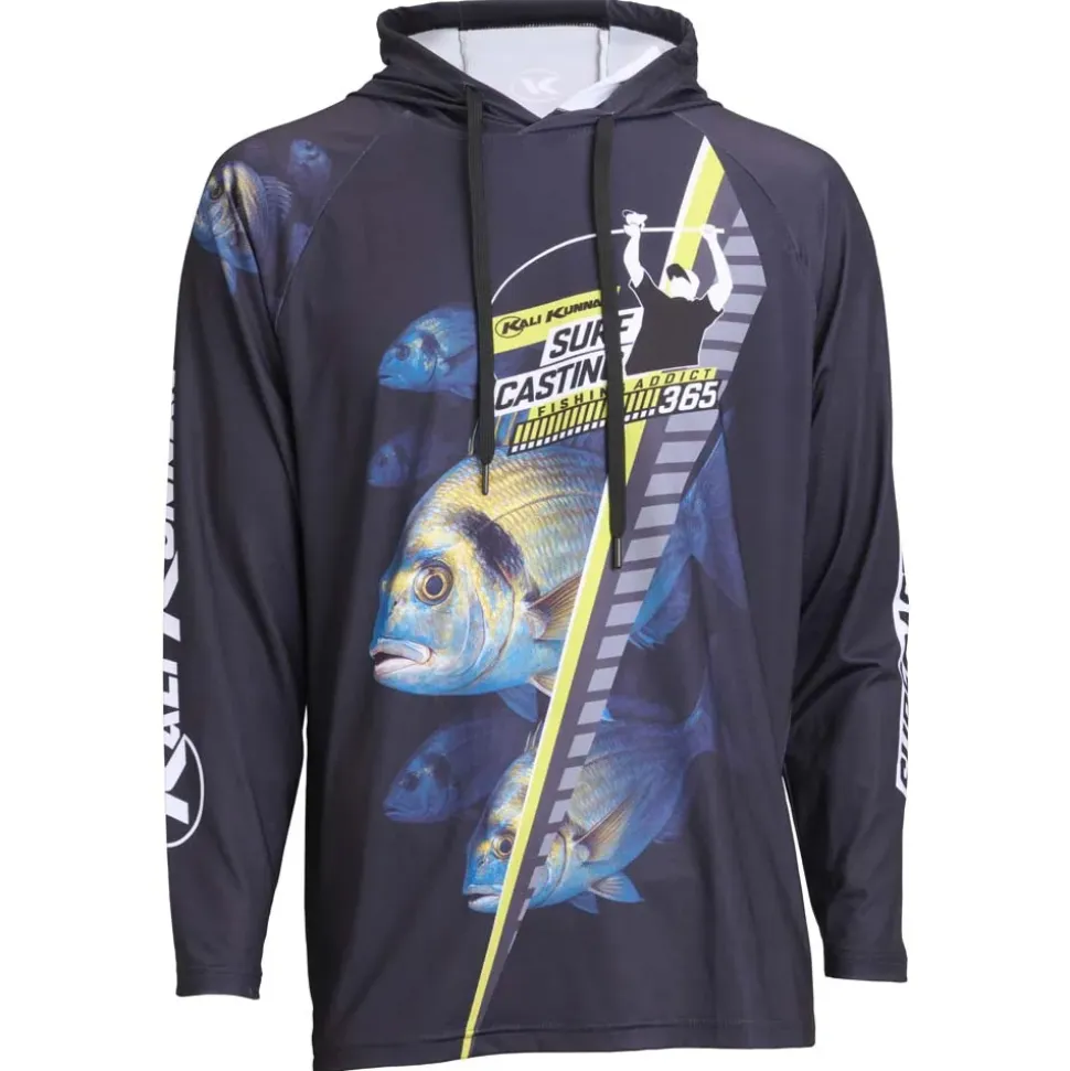 Kali Kunnan Camiseta de manga larga con capucha UV Surf