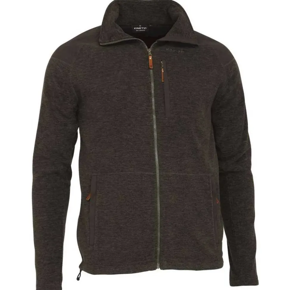 Kinetic Forro polar con cremallera Quest Wind Stop