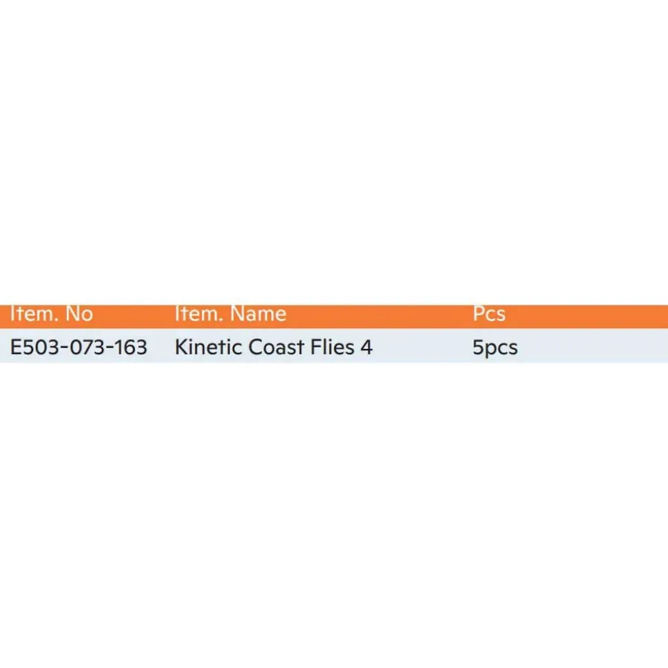 Kinetic Mosca Coast Flies 4