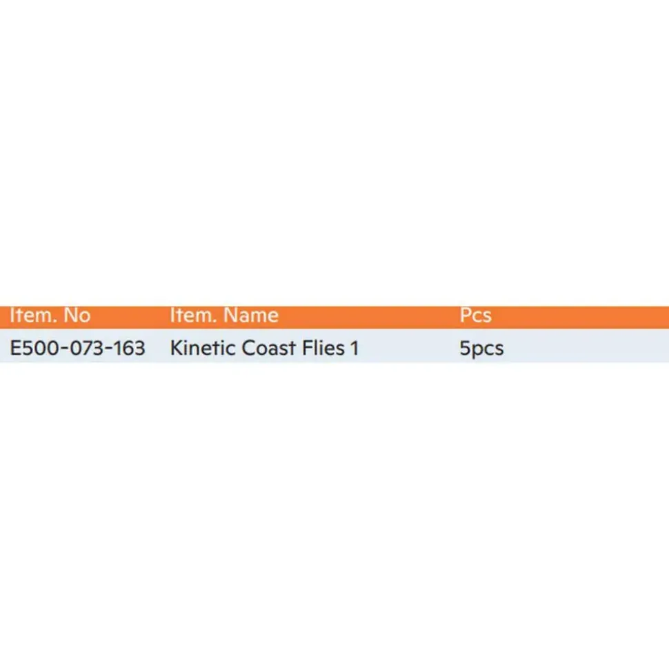 Kinetic Mosca Coast Flies 1