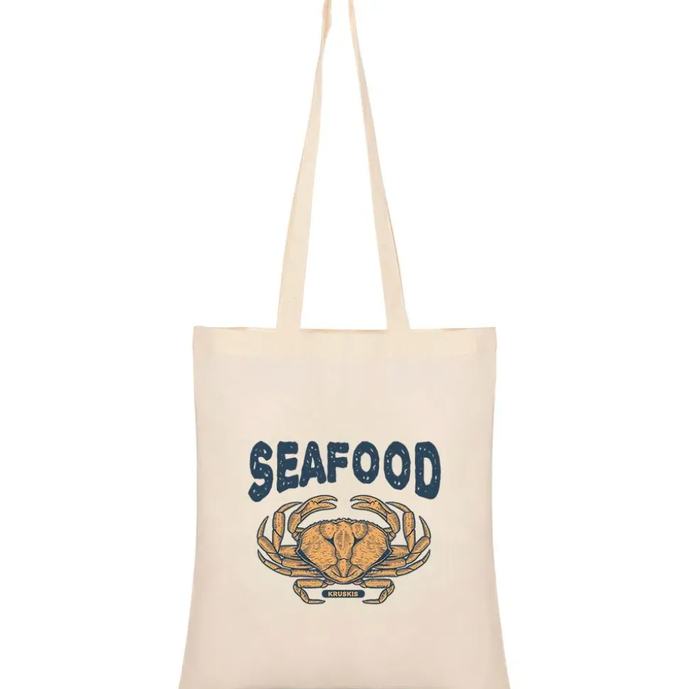 Kruskis Bolsa tote Seafood Crab