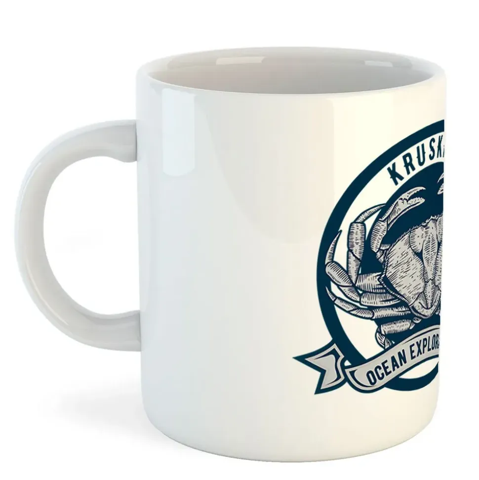 Kruskis Taza Crab Logo 325ml