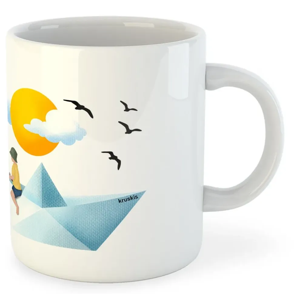Kruskis Taza Paper Boat 325ml