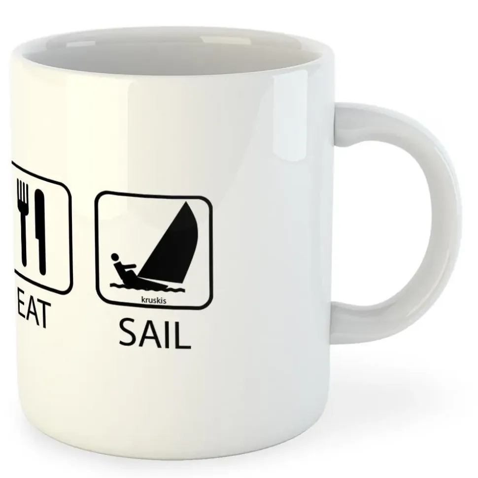 Kruskis Taza Sleep Eat AndSail 325ml