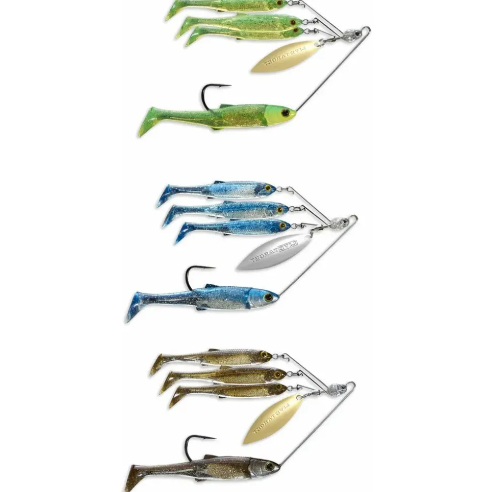 Live Target Spinnerbait Minnow Rig Large 14g