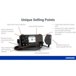 Lowrance Radio Link-9 Class D VHF