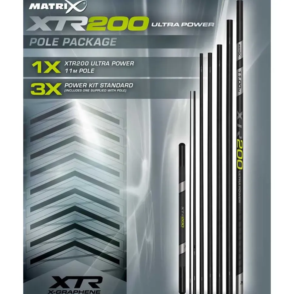 Matrix Fishing Caña pole XTR200 Ultra Power