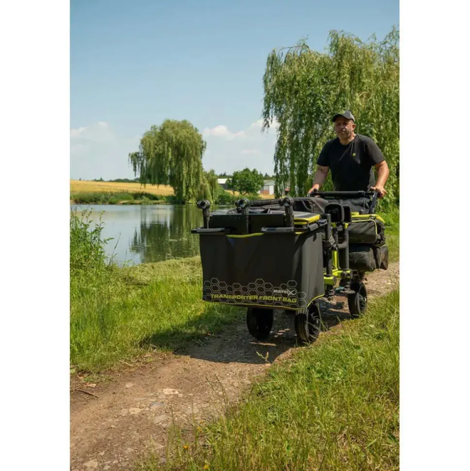 Matrix Fishing Carro de carpfishing 4 Wheel Transporter Front